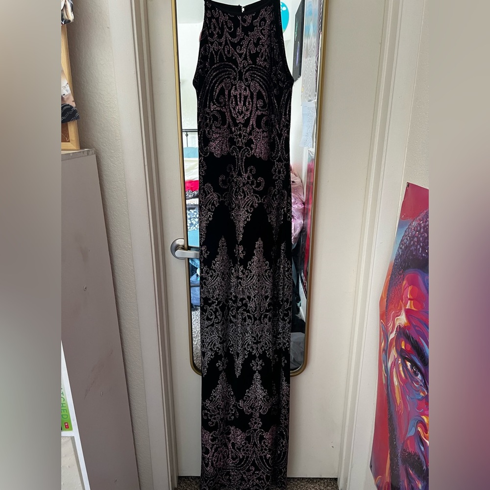 Jump Apparel long sparkly dress size 3/4